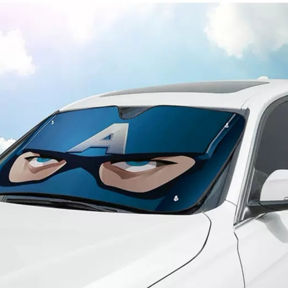 Car Sunscreen Captain America